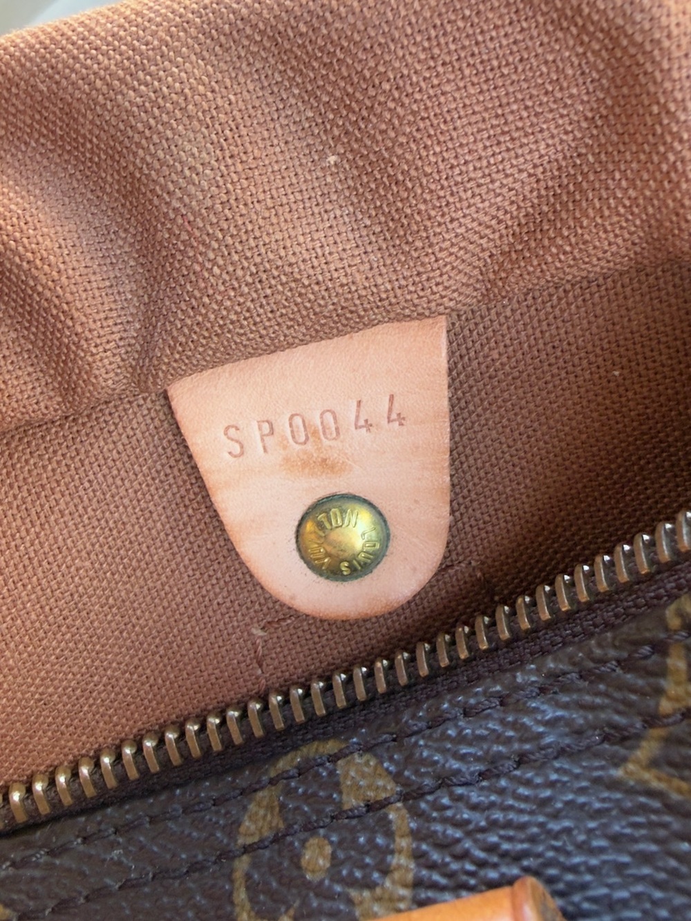 Louis Vuitton Speedy 25 Monogram Canvas Lock Key Dust Bag Insert Organizer AUTH! - Picture 13 of 16